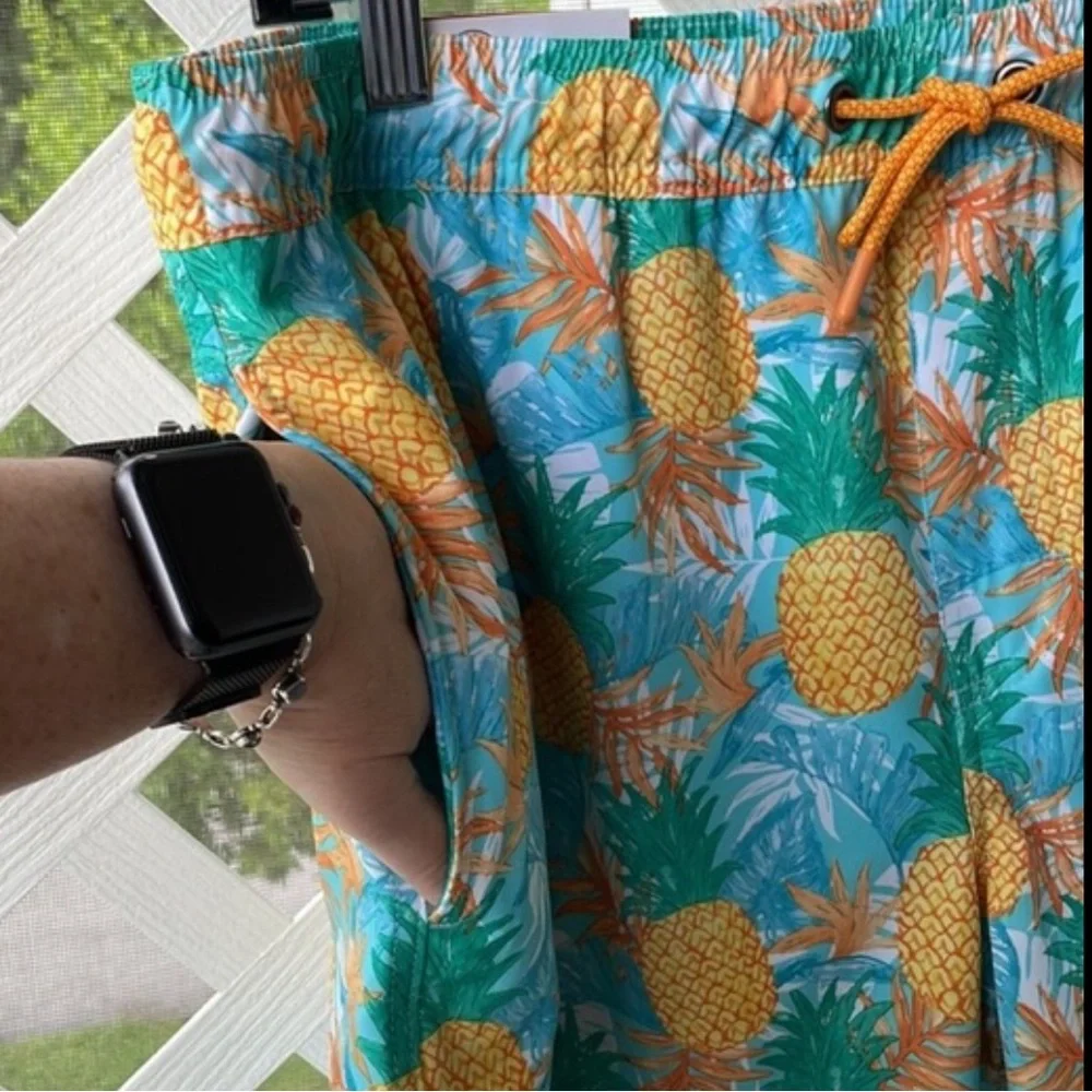 Member’s Mark ‘Pineapple Bloom’ Swim Trunks